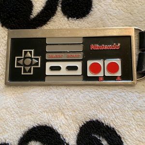 Nintendo Controler Belt Buckle. Vintage 2003 Series. Stainless steel.